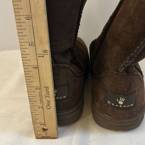 Bearpaw brown boots size 1 - Picture 8 of 9